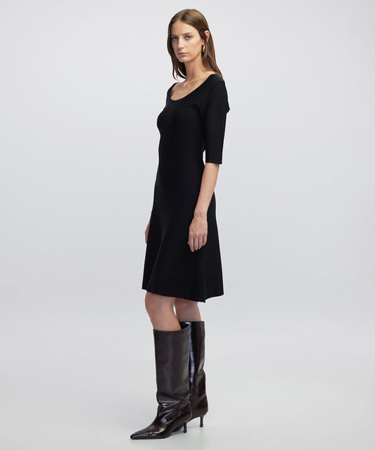 A-Line Knit Dress