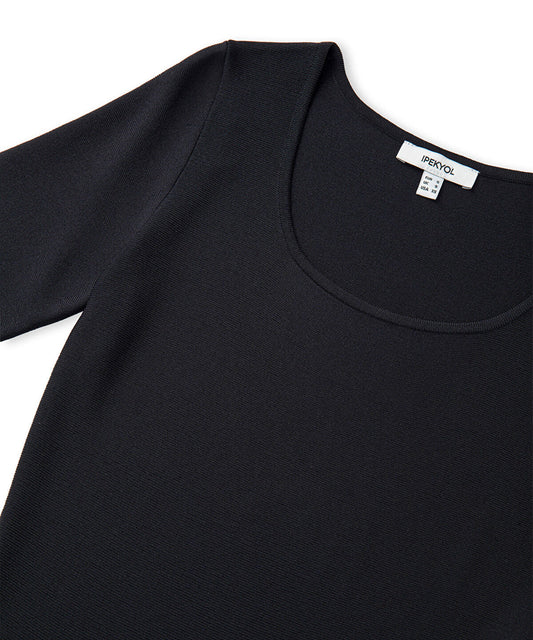 A-Line Knit Dress