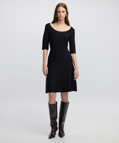 A-Line Knit Dress