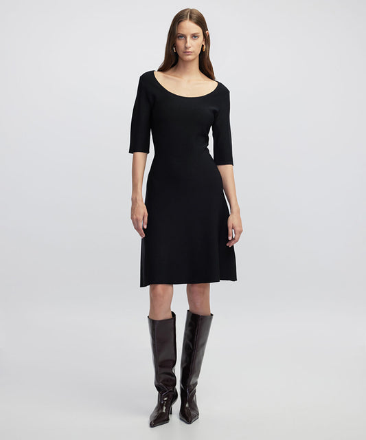 A-Line Knit Dress