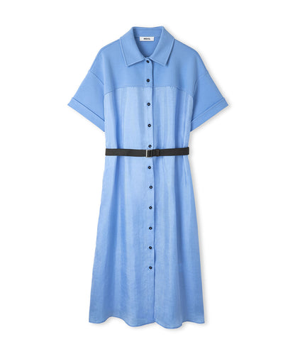 Belted Shirt Dress