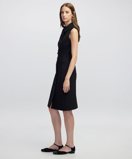 Asymmetric Midi Dress