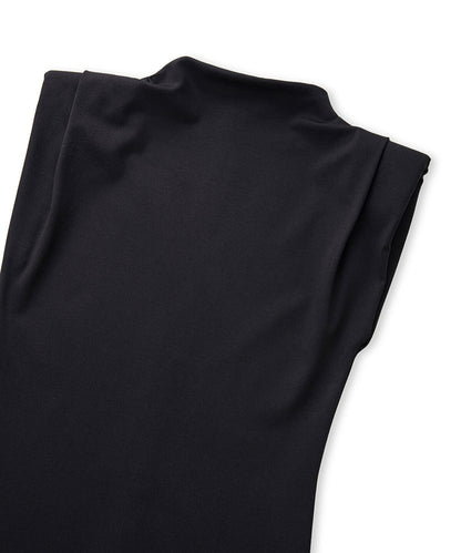 Dress with Shoulder Pads