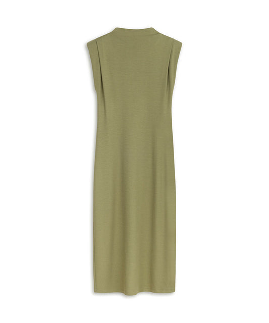 Dress with Shoulder Pads