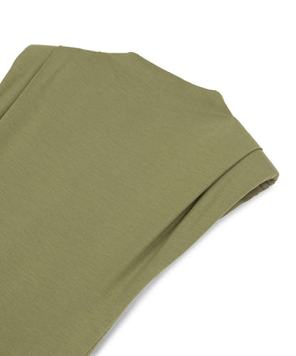 Dress with Shoulder Pads