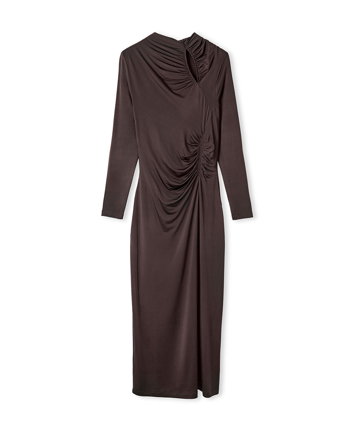 Draped Cutout Dress