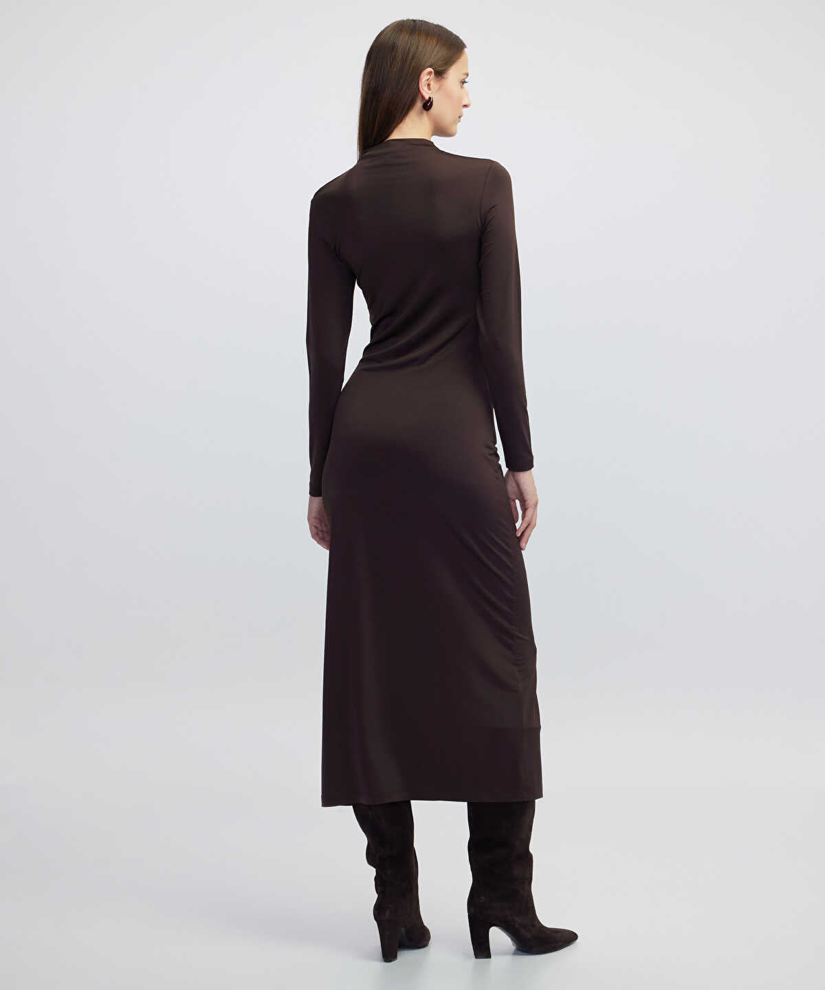 Draped Cutout Dress
