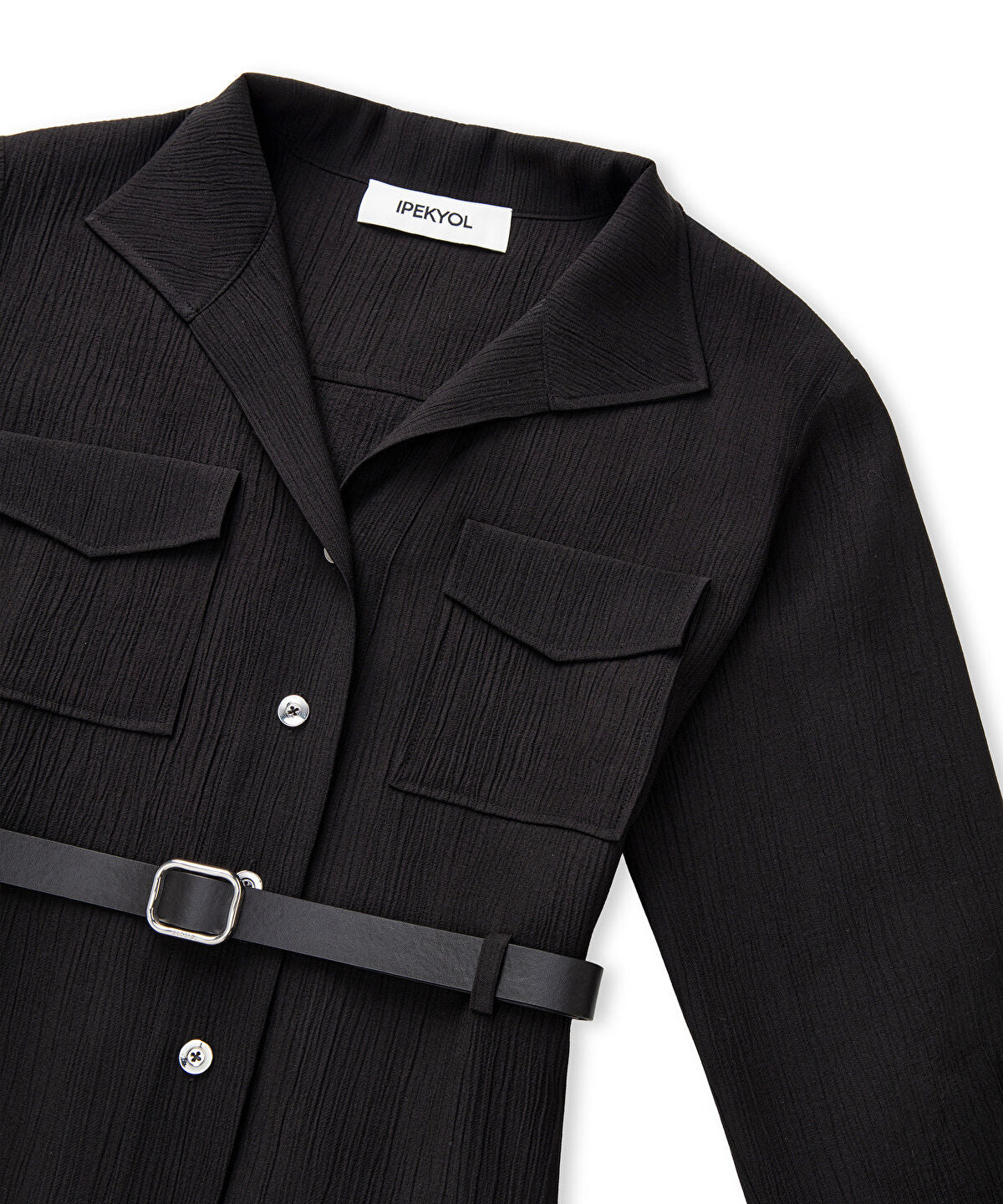 Belted Shirt Dress
