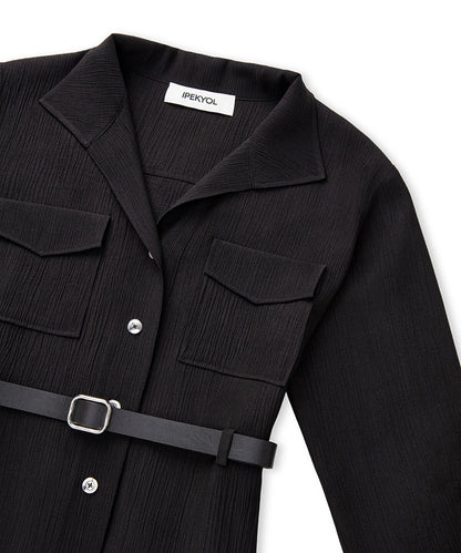 Belted Shirt Dress