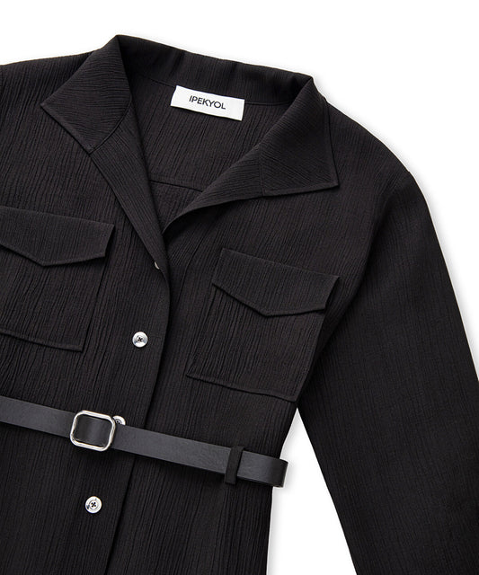 Belted Shirt Dress