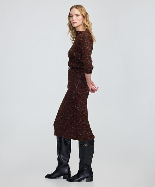 Belted Knit Dress