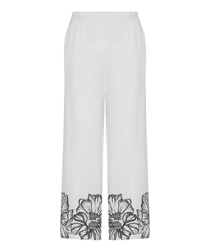 Floral Print Trousers