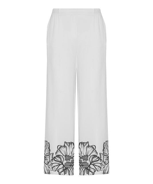Floral Print Trousers