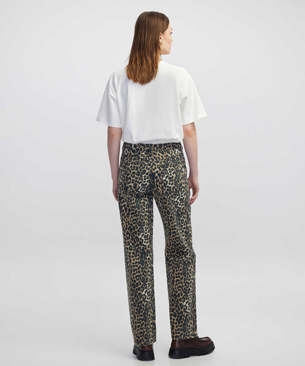 Leopard Print Trousers