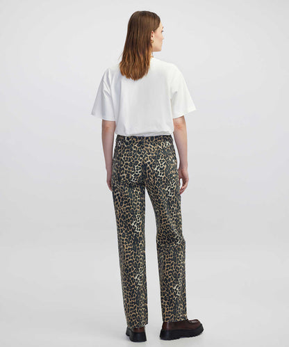 Leopard Print Trousers