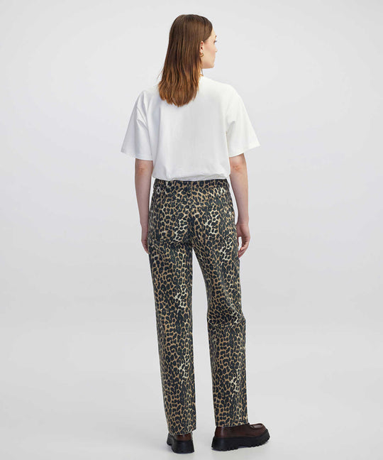 Leopard Print Trousers