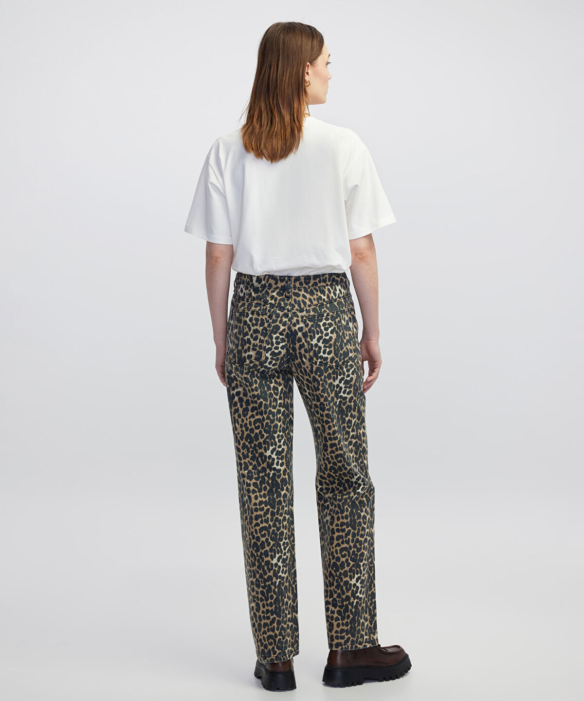 Leopard Print Trousers