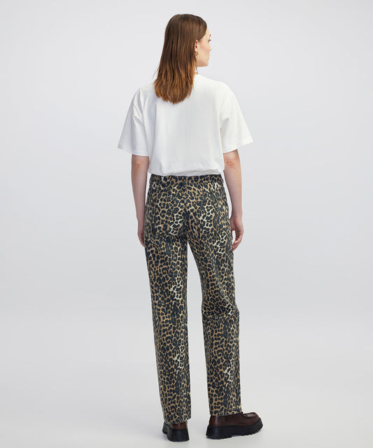 Leopard Print Trousers