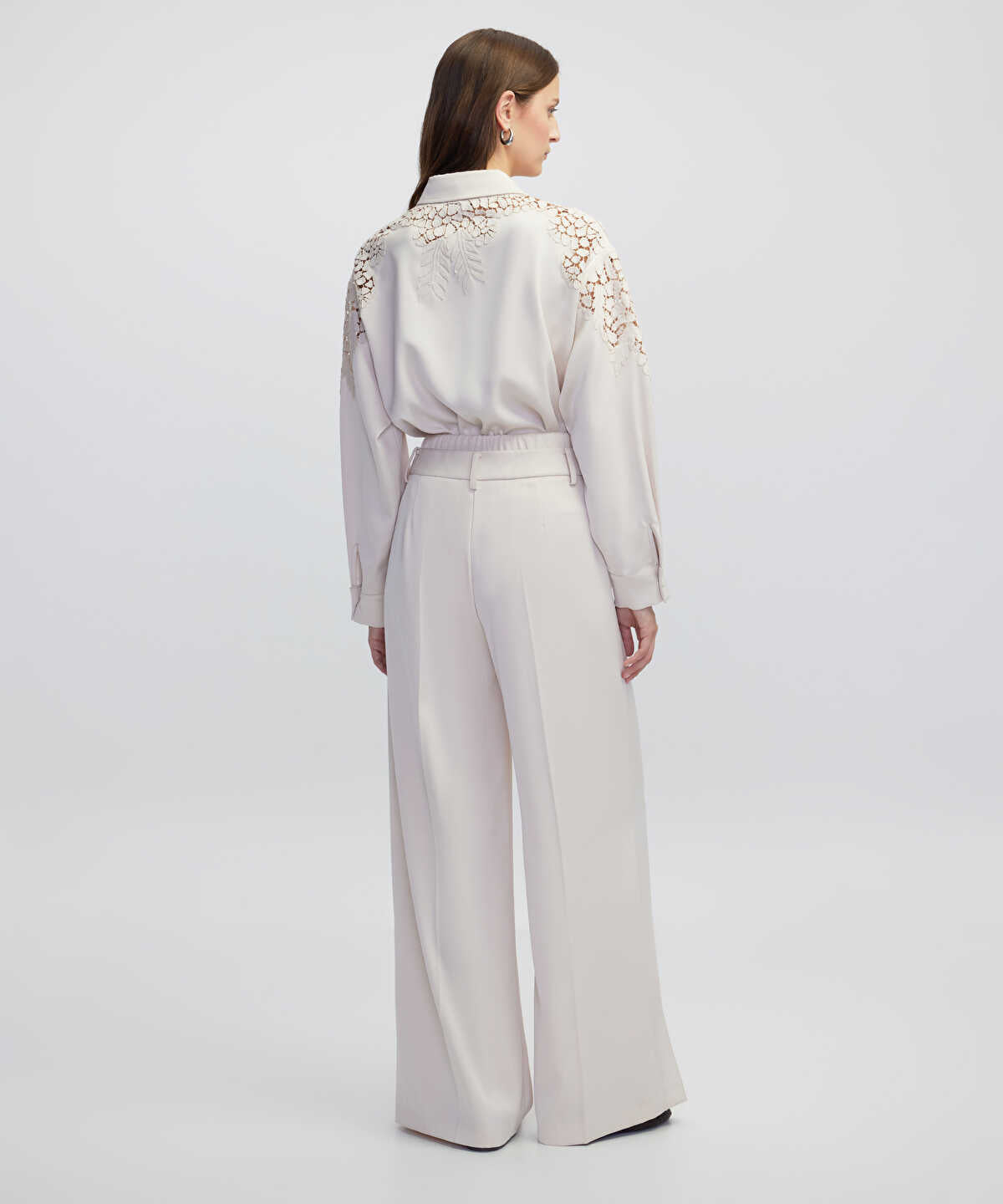 Layered Waist Trousers