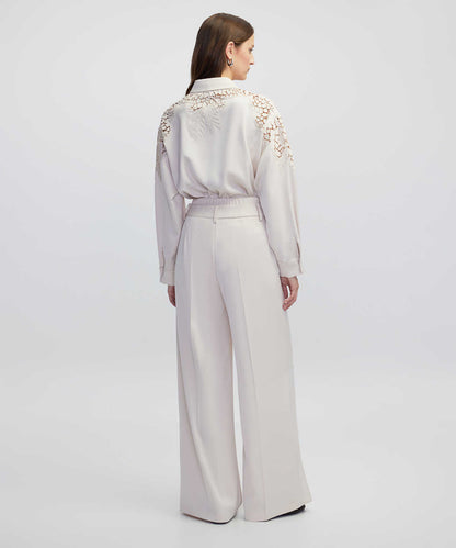 Layered Waist Trousers