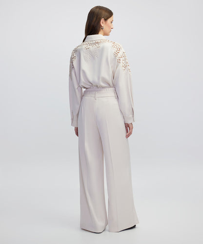 Layered Waist Trousers
