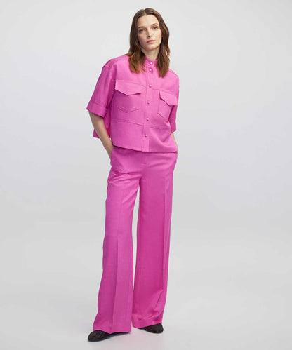 Wide-Leg Trousers