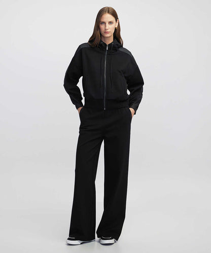 Embellished Wide-Leg Trousers