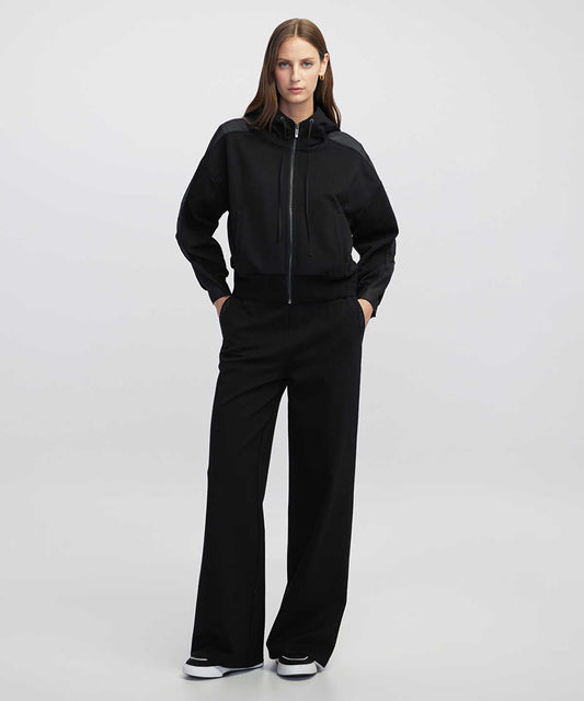 Embellished Wide-Leg Trousers