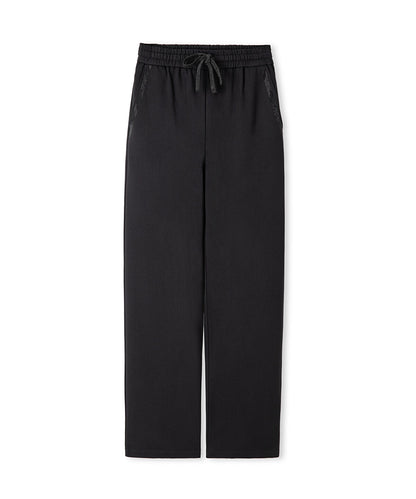 Embellished Wide-Leg Trousers