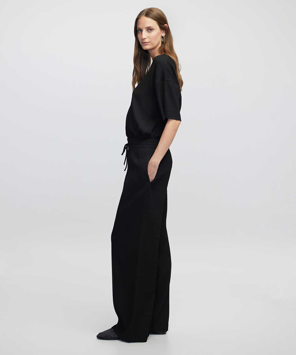 Textured Trousers