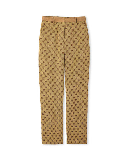 Monogram Jacquard Trousers