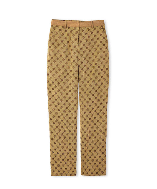 Monogram Jacquard Trousers