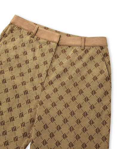 Monogram Jacquard Trousers