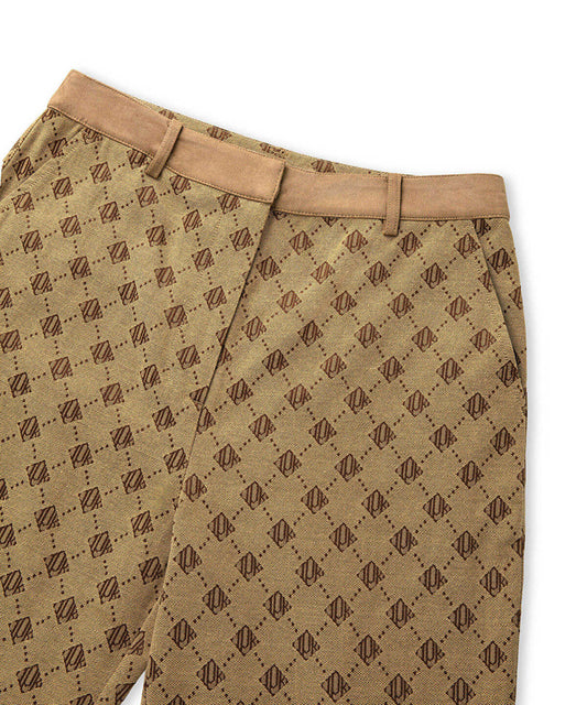 Monogram Jacquard Trousers