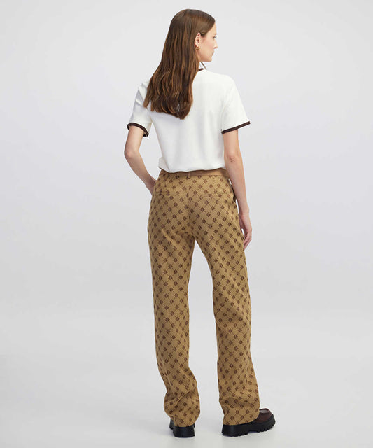 Monogram Jacquard Trousers