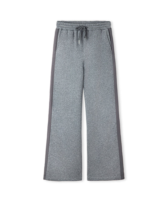 Color-Block Wide-Leg Trousers