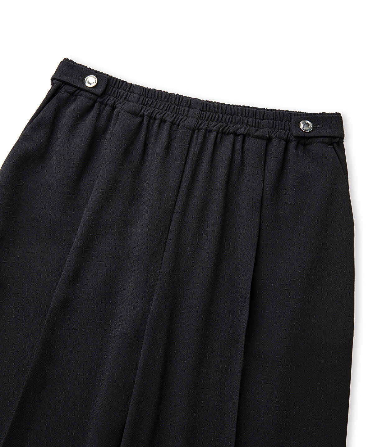 Elastic Waist Carrot Trousers