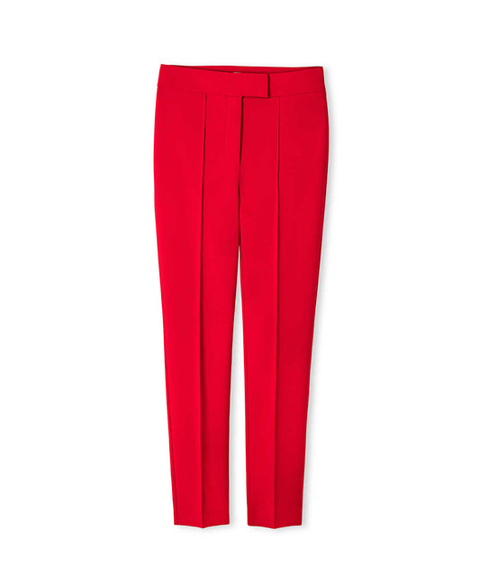 High-Rise Skinny Trousers