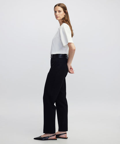 Double Belt Carrot Trousers