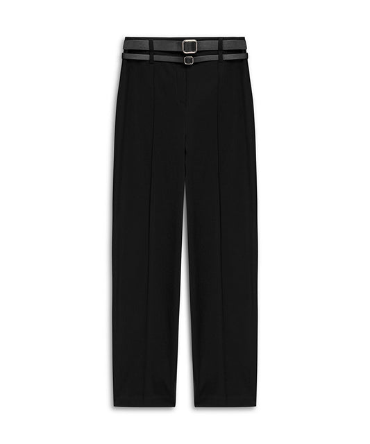 Double Belt Carrot Trousers