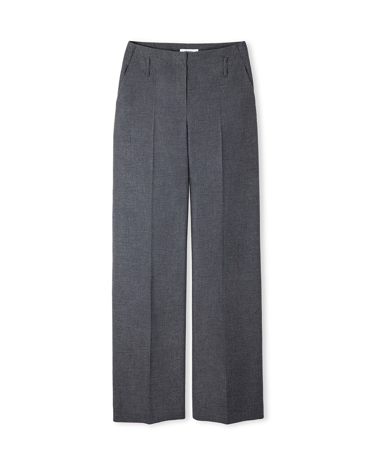Zoomed Belted Wide-Leg Trousers