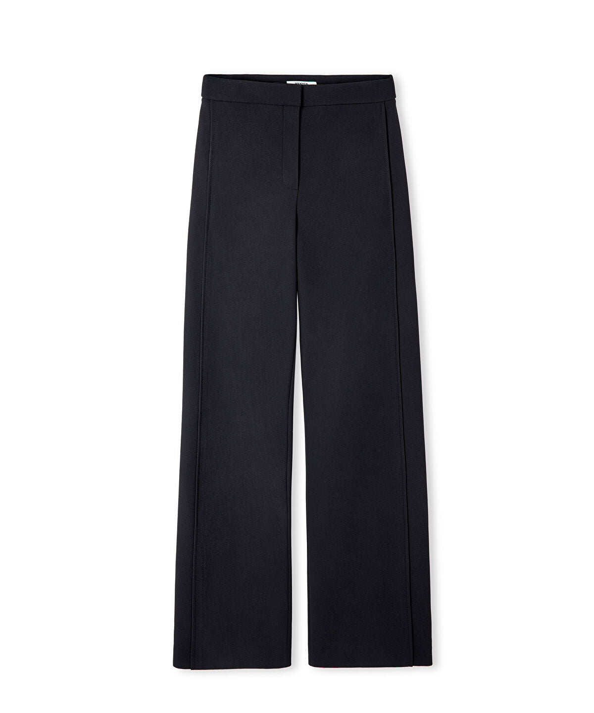 Zoomed Side-Panel Wide-Leg Trousers