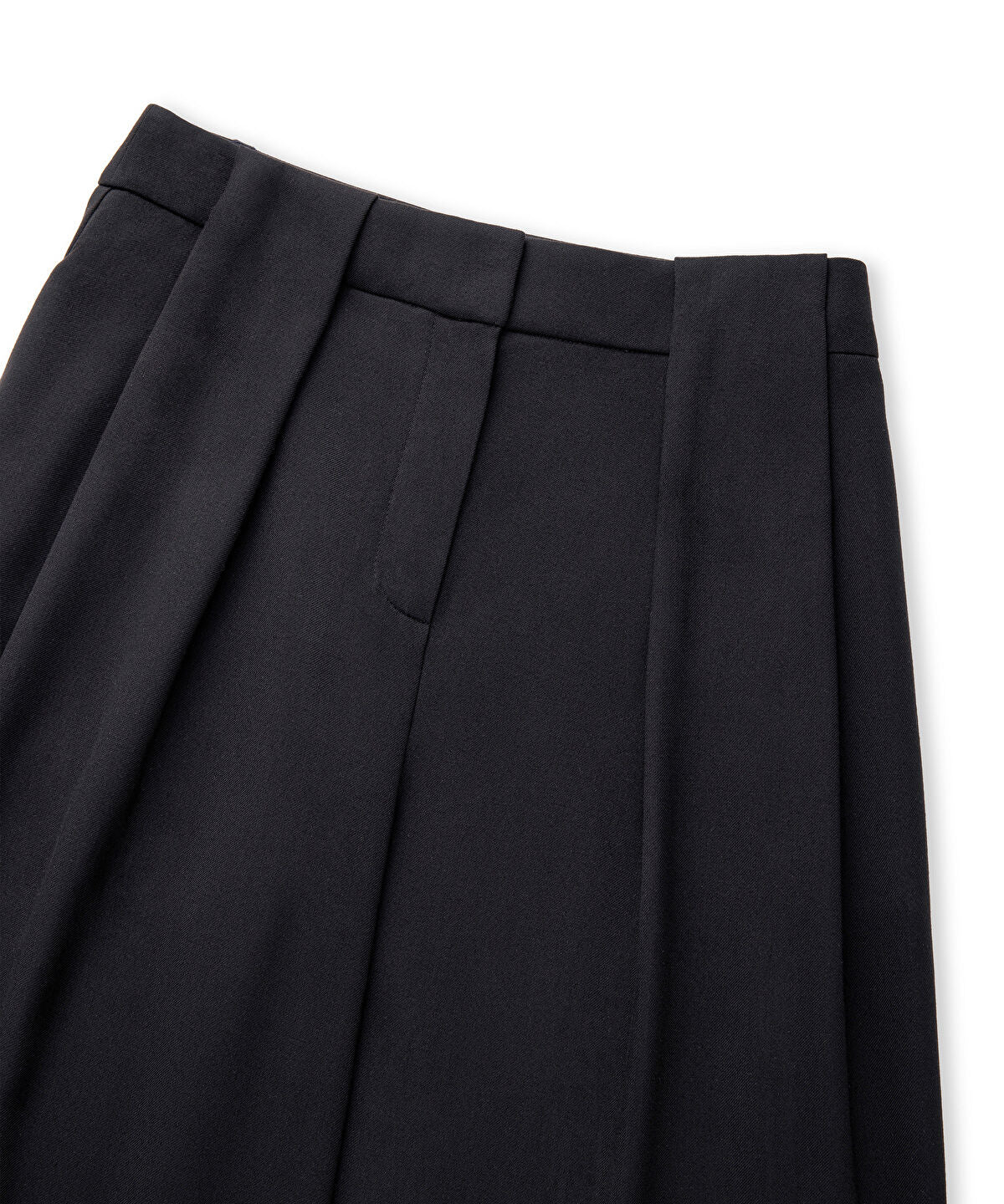 Zoomed Wide-Leg Trousers with Belt