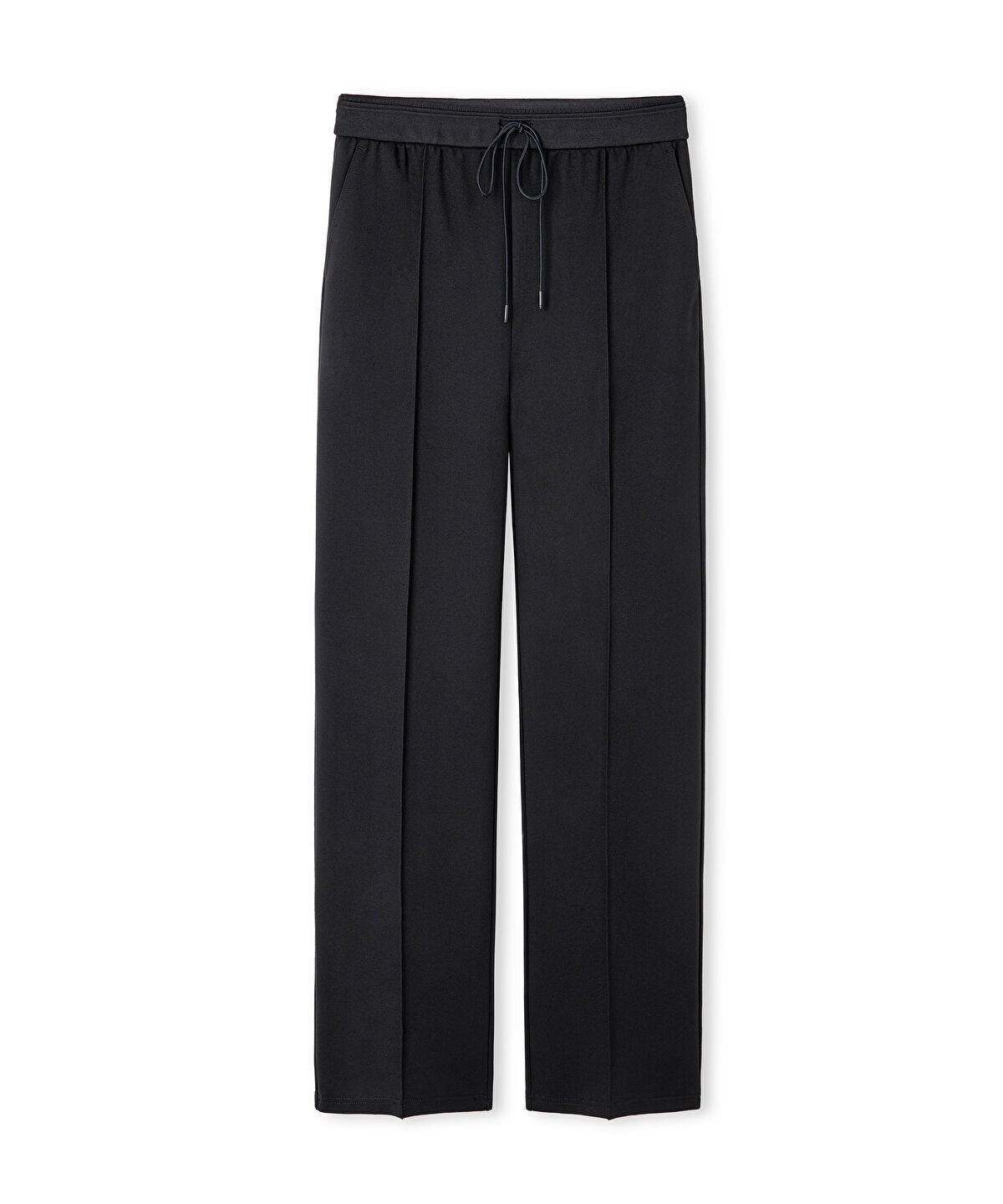 Zoomed Mixed Wide-Leg Trousers