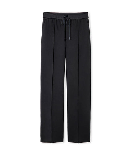Mixed Wide-Leg Trousers