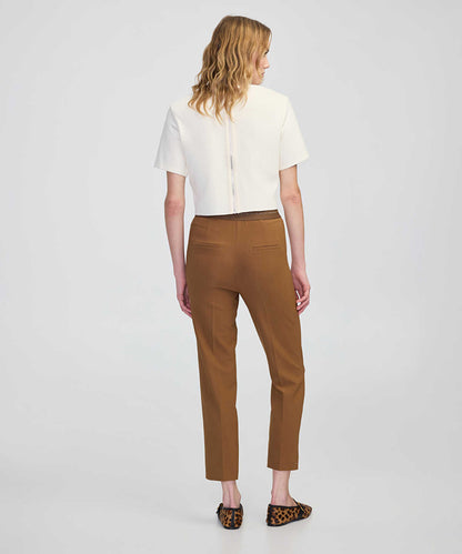 Metallic Stripe Skinny Trousers
