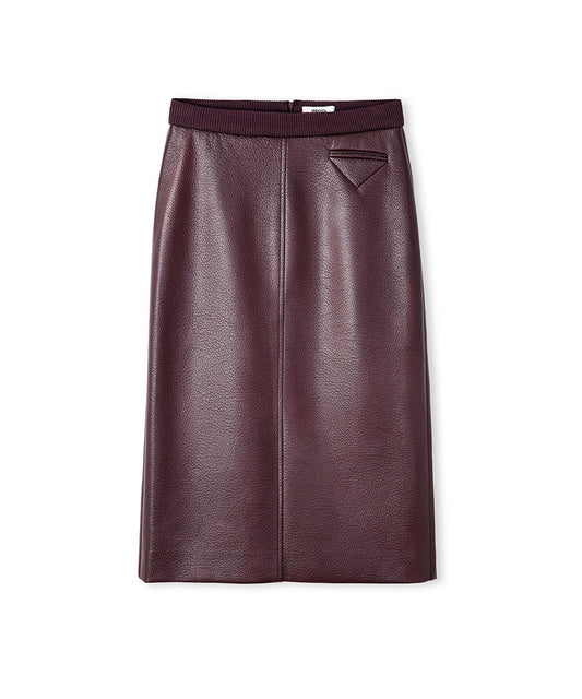 Leather-Effect Skirt