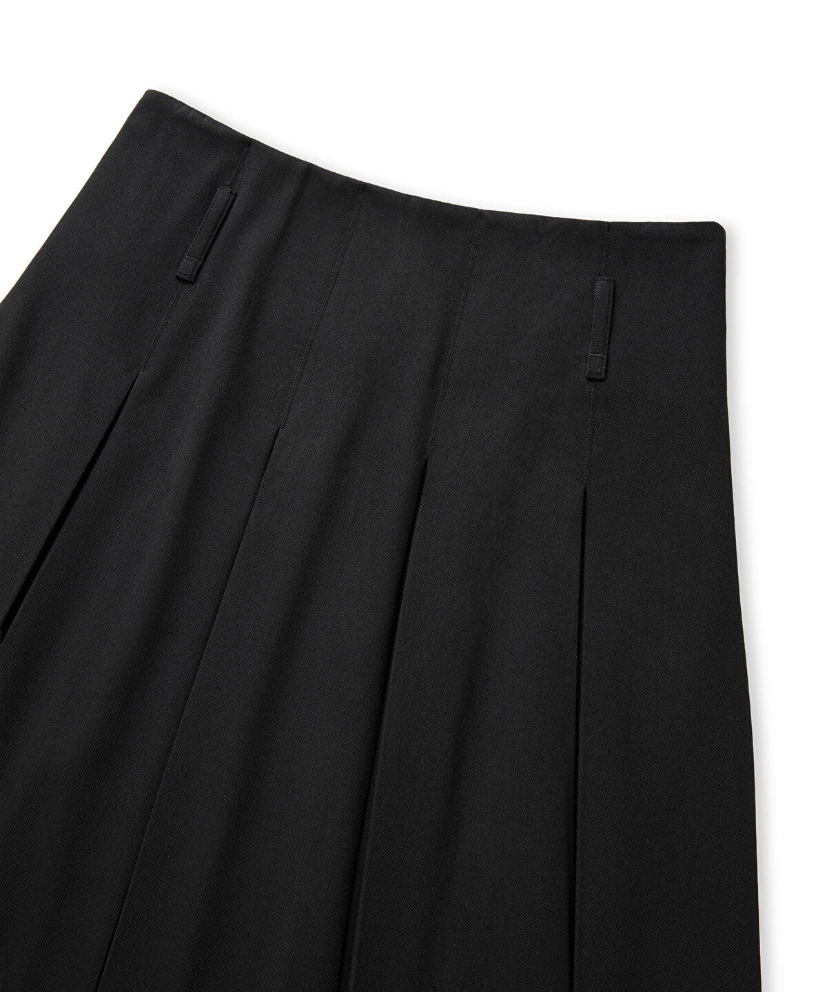 Zoomed Pleated Midi Skirt