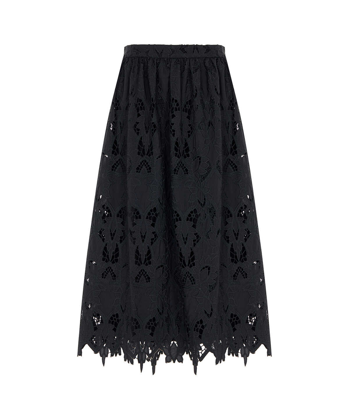 Zoomed Lace Skirt