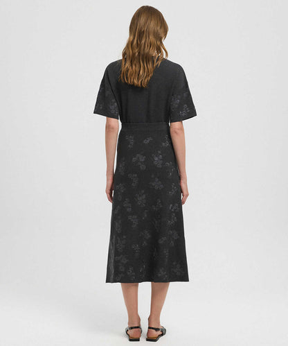 Sequin Knit Skirt 